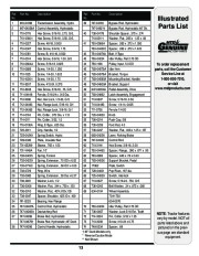MTD 760 779 Hydrostatic Lawn Tractor Mower Parts List page 13