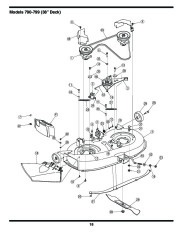 MTD 760 779 Hydrostatic Lawn Tractor Mower Parts List page 18