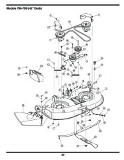 MTD 760 779 Hydrostatic Lawn Tractor Mower Parts List page 20