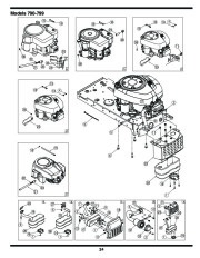 MTD 760 779 Hydrostatic Lawn Tractor Mower Parts List page 24