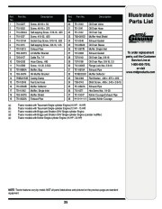 MTD 760 779 Hydrostatic Lawn Tractor Mower Parts List page 25