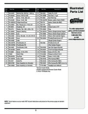 MTD 760 779 Hydrostatic Lawn Tractor Mower Parts List page 3