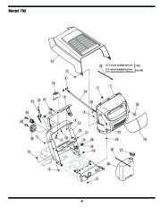 MTD 760 779 Hydrostatic Lawn Tractor Mower Parts List page 4