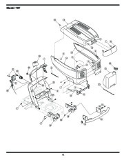 MTD 760 779 Hydrostatic Lawn Tractor Mower Parts List page 6