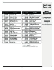 MTD 760 779 Hydrostatic Lawn Tractor Mower Parts List page 7