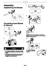 Toro 51521 Super Blower Vac Owners Manual, 2000 page 4