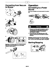 Toro 51521 Super Blower Vac Owners Manual, 2000 page 5