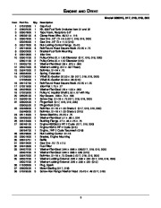 Ariens Sno Thro 938015 322 938016 522 Snow Blower Parts Manual page 5