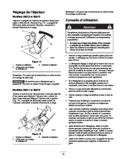 Toro 38515 Toro  CCR 2450 3650 GTS Snowthrower Manuel des Propriétaires, 2002 page 13