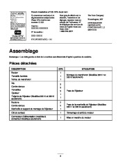 Toro 38516 Toro  CCR 2450 GTS Snowthrower Manuel des Propriétaires, 2002 page 6