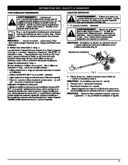 MTD Troy-Bilt TB144 4 Cycle Gardern Cultivator Lawn Mower Owners Manual page 27