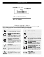 MTD Troy-Bilt TB144 4 Cycle Gardern Cultivator Lawn Mower Owners Manual page 3