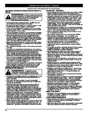 MTD Troy-Bilt TB144 4 Cycle Gardern Cultivator Lawn Mower Owners Manual page 42