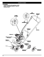 MTD Troy-Bilt TB144 4 Cycle Gardern Cultivator Lawn Mower Owners Manual page 44