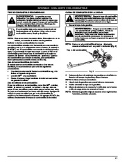 MTD Troy-Bilt TB144 4 Cycle Gardern Cultivator Lawn Mower Owners Manual page 47