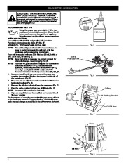 MTD Troy-Bilt TB144 4 Cycle Gardern Cultivator Lawn Mower Owners Manual page 6