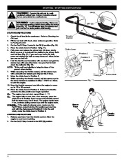 MTD Troy-Bilt TB144 4 Cycle Gardern Cultivator Lawn Mower Owners Manual page 8