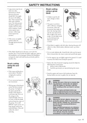 Husqvarna 225R 232R 235R RD RJ Chainsaw Owners Manual, 1995,1996,1997,1998 page 13