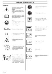 Husqvarna 225R 232R 235R RD RJ Chainsaw Owners Manual, 1995,1996,1997,1998 page 2