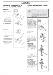 Husqvarna 225R 232R 235R RD RJ Chainsaw Owners Manual, 1995,1996,1997,1998 page 20