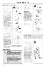 Husqvarna 225R 232R 235R RD RJ Chainsaw Owners Manual, 1995,1996,1997,1998 page 22