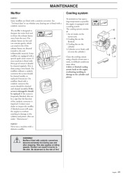 Husqvarna 225R 232R 235R RD RJ Chainsaw Owners Manual, 1995,1996,1997,1998 page 25