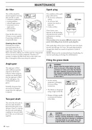 Husqvarna 225R 232R 235R RD RJ Chainsaw Owners Manual, 1995,1996,1997,1998 page 26