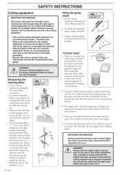 Husqvarna 225R 232R 235R RD RJ Chainsaw Owners Manual, 1995,1996,1997,1998 page 8