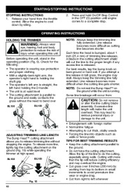 MTD Bolens BL100 BL150 Gas Trimmer Lawn Mower Owners Manual page 10