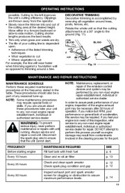 MTD Bolens BL100 BL150 Gas Trimmer Lawn Mower Owners Manual page 11
