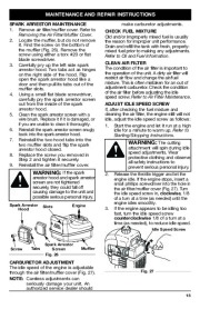MTD Bolens BL100 BL150 Gas Trimmer Lawn Mower Owners Manual page 15
