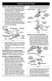 MTD Bolens BL100 BL150 Gas Trimmer Lawn Mower Owners Manual page 7