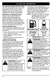 MTD Bolens BL100 BL150 Gas Trimmer Lawn Mower Owners Manual page 8