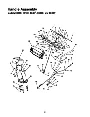 MTD Yard Machines E600E E610E E640F E660G E6C0F Snow Blower Owners Manual page 22