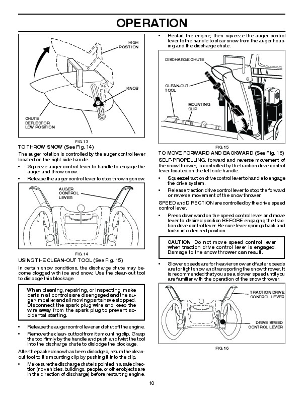 Poulan Pro XT8527ES 422071 Snow Blower Owners Manual, 2008