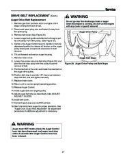 Simplicity 555 755 860 1693980 81 82 83 1694433 34 Series Snow Blower Owners Manual page 31