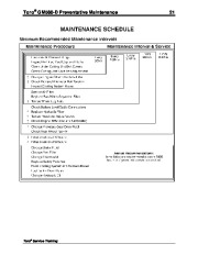 Toro Commercial Products GM580 D Preventative Maintenance Model No S 30580 30581 98995SL page 23