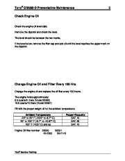 Toro Commercial Products GM580 D Preventative Maintenance Model No S 30580 30581 98995SL page 5