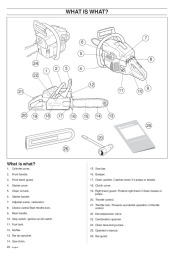 Husqvarna 261 Chainsaw Owners Manual, 1999,2000,2001 page 24