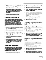 Toro 38052 521 Snowthrower Owners Manual, 1996 page 25