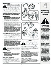 MTD V550 Self Propelled Mulching Mower Lawn Mower Owners Manual page 9