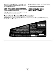 Toro 51599 Ultra Blower/Vacuum Owners Manual, 2007 page 10