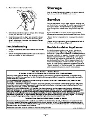 Toro 51599 Ultra Blower/Vacuum Owners Manual, 2007 page 8