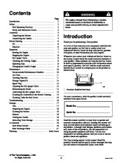 Toro 20022, 20023, 20025, 20027, 20029, 20061 Toro Recycler Mower, R-21S Owners Manual, 1999 page 2