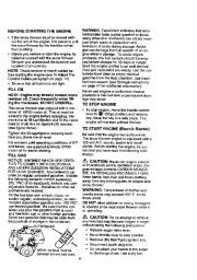 Craftsman 536.884790 Craftsman 22-Inch Snow Thrower Owners Manual page 10