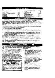 Craftsman 536.884790 Craftsman 22-Inch Snow Thrower Owners Manual page 2