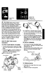 Craftsman 536.884790 Craftsman 22-Inch Snow Thrower Owners Manual page 9