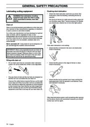 Husqvarna 61 268 272XP Chainsaw Owners Manual, 2003,2004,2005,2006,2007 page 14