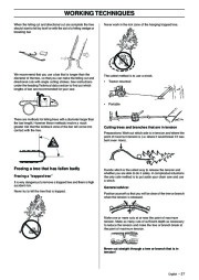 Husqvarna 61 268 272XP Chainsaw Owners Manual, 2003,2004,2005,2006,2007 page 27