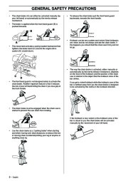 Husqvarna 61 268 272XP Chainsaw Owners Manual, 2003,2004,2005,2006,2007 page 8